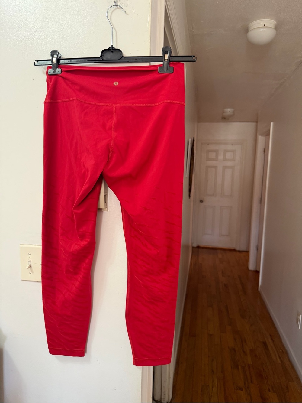 lululemon athletica Red High-Rise Performance Leggings
